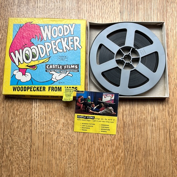 Two Vintage 1960s 8mm Films - Woody Woodpecker plus Heckle and Jeckle - Picture 5 of 12